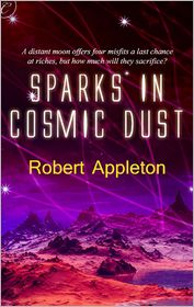 [cover of Sparks in Cosmic Dust]