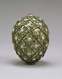 Rose Trellis Faberge Egg