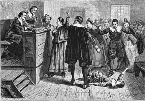 Witchcraft trial at Salem Village