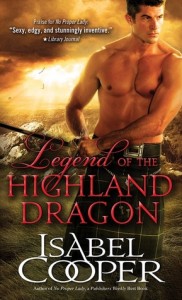 legend of the highland dragon by isabel cooper