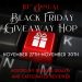 Black Friday Giveaway Hop Sign Up